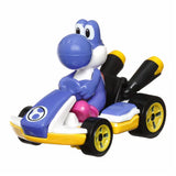 Mario Kart Hot Wheels - Blue Yoshi (Standard Kart)