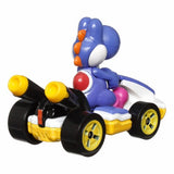 Mario Kart Hot Wheels - Blue Yoshi (Standard Kart)