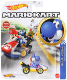 Mario Kart Hot Wheels - Blue Yoshi (Standard Kart)