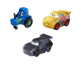 Disney Cars Mini Racers - Clutch Aid Racing Tractor / Cruz Ramirez Rusteze / Jackson Storm