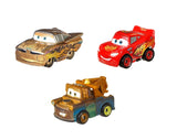 Disney Cars Mini Racers - Golden Ramone / Mater / Lightning McQueen