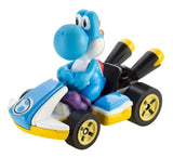 Mario Kart Hot Wheels - Light Blue Yoshi (Standard Kart)