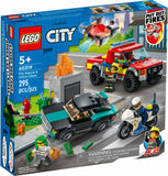 LEGO CITY 60319 Soccorso antincendio e inseguimento della polizia