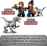 LEGO 76946 Jurassic World - La cattura dei Velociraptor Blue e Beta