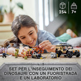 LEGO 76951 Jurassic World - Trasporto del Piroraptor e del Dilofosauro