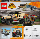 LEGO 76951 Jurassic World - Trasporto del Piroraptor e del Dilofosauro