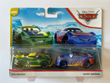 Disney Cars - Eric Braker #24 Synergy & Barry DePedal #64 RPM