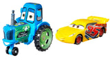 Disney Cars - Clutch Aid Racing Tractor & Rust-eze Cruz Ramirez