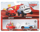 Disney Cars - Maddy McGear & Kris Revstopski (con bandiera bianca)